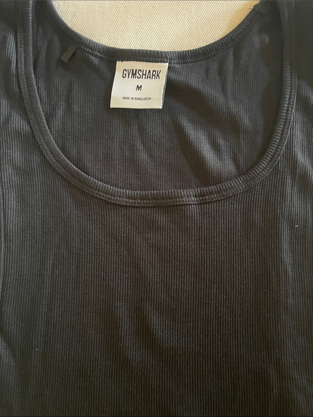 COTTON SEAMLESS SLEEVELESS TOP - Picture 2 of 3